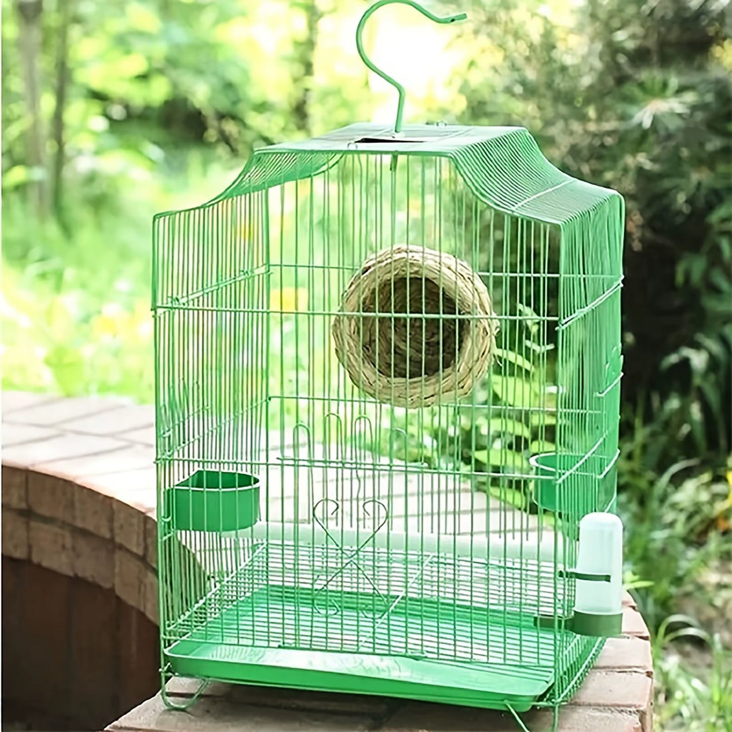 4PCS Automatic Bird Water Feeder for Cage Pet Parrot Budgie Lovebirds Cockatiel Automatic Bird Food Feeder